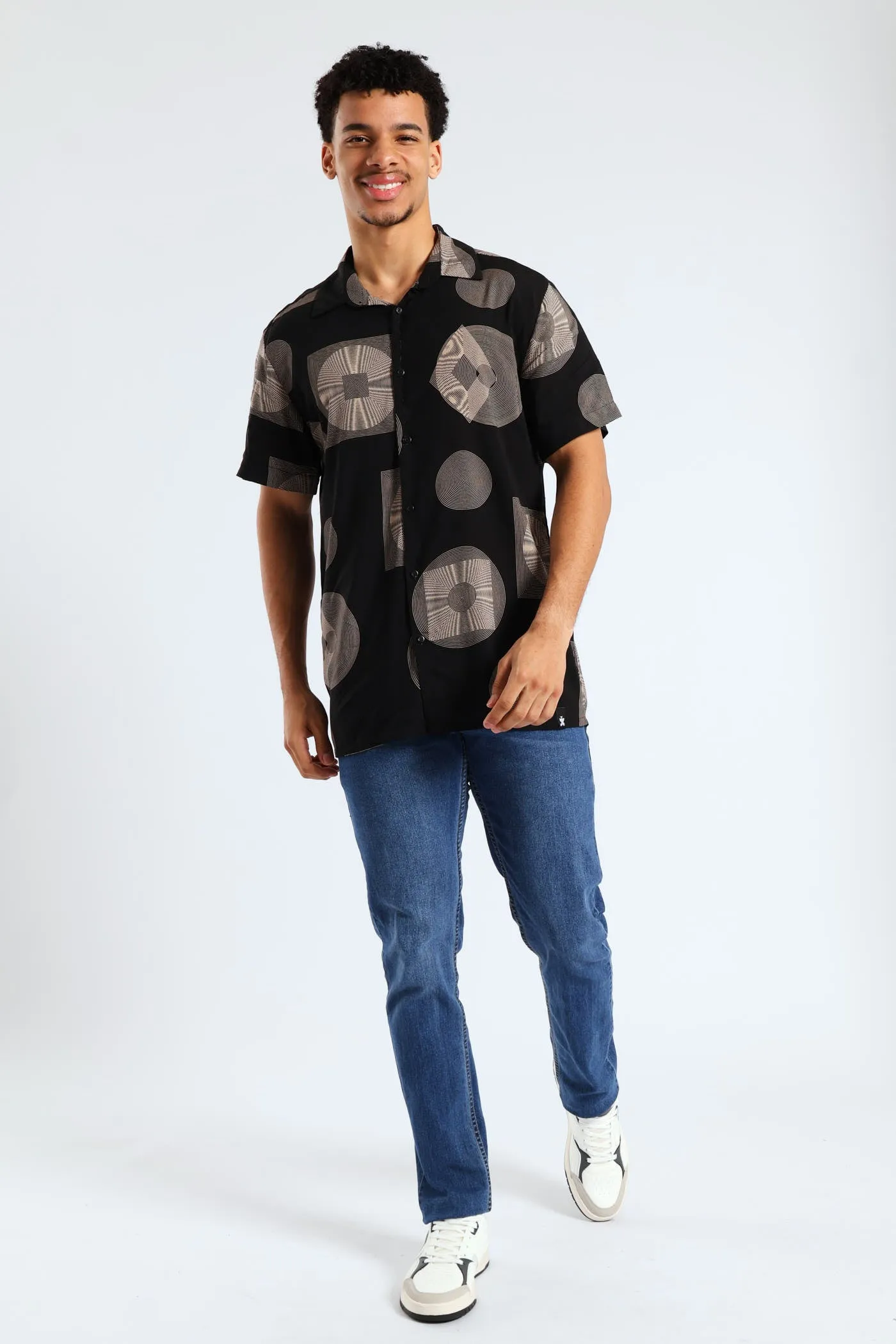 Inner Circle Viscose Shirt - Black sold by Edgars product image thumbnail 5