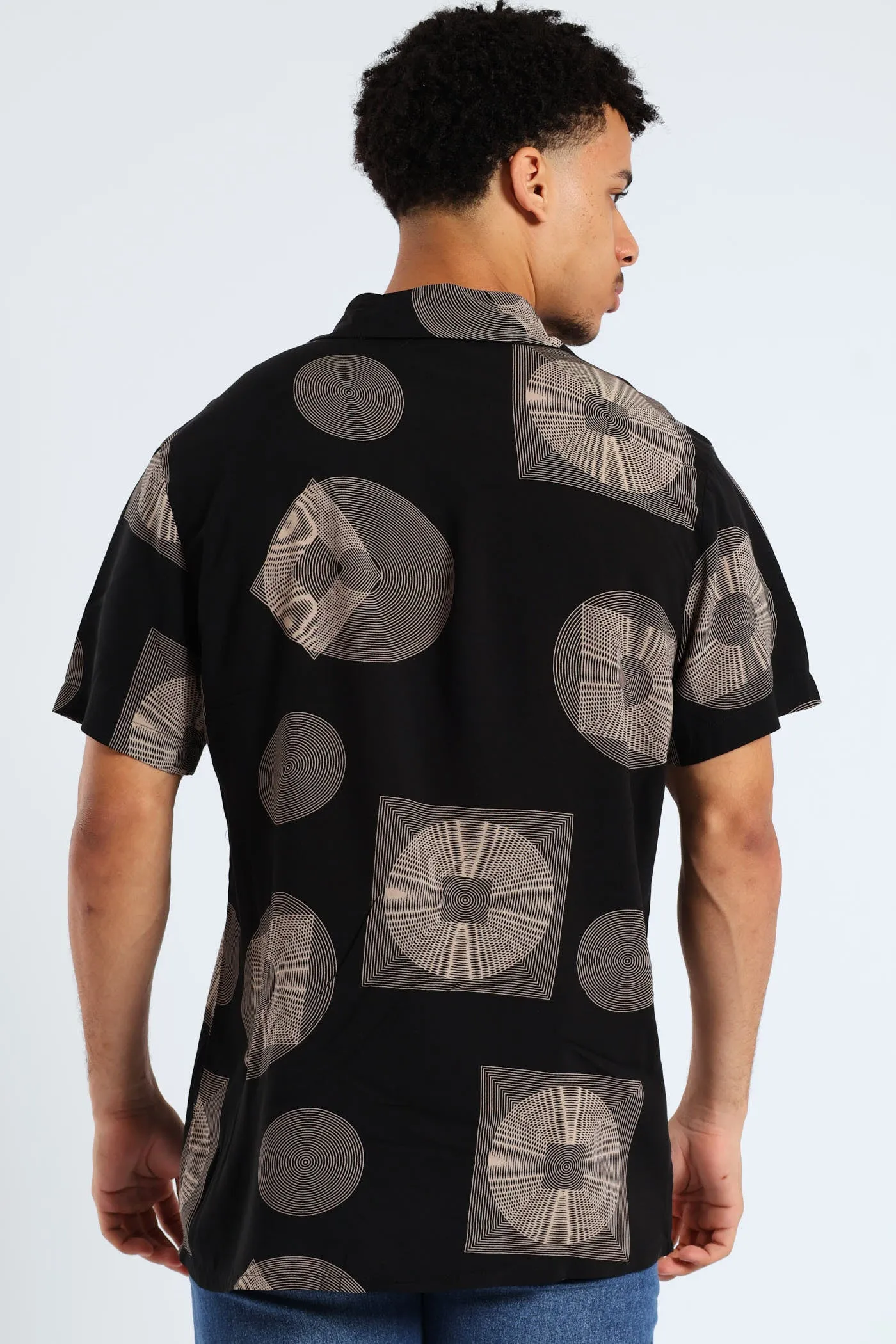 Inner Circle Viscose Shirt - Black sold by Edgars product image thumbnail 3