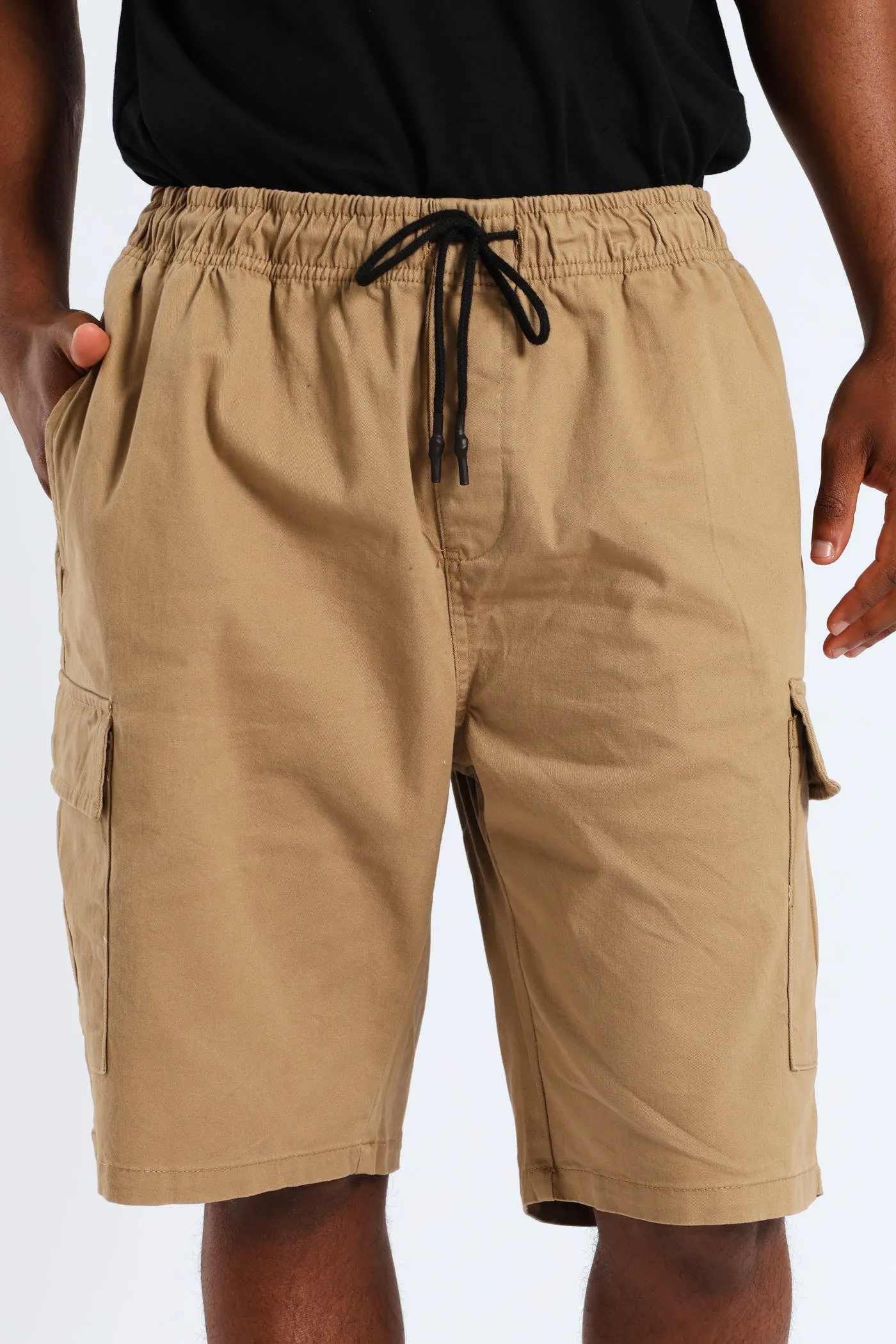 Cargo Shorts - Khaki sold by Edgars