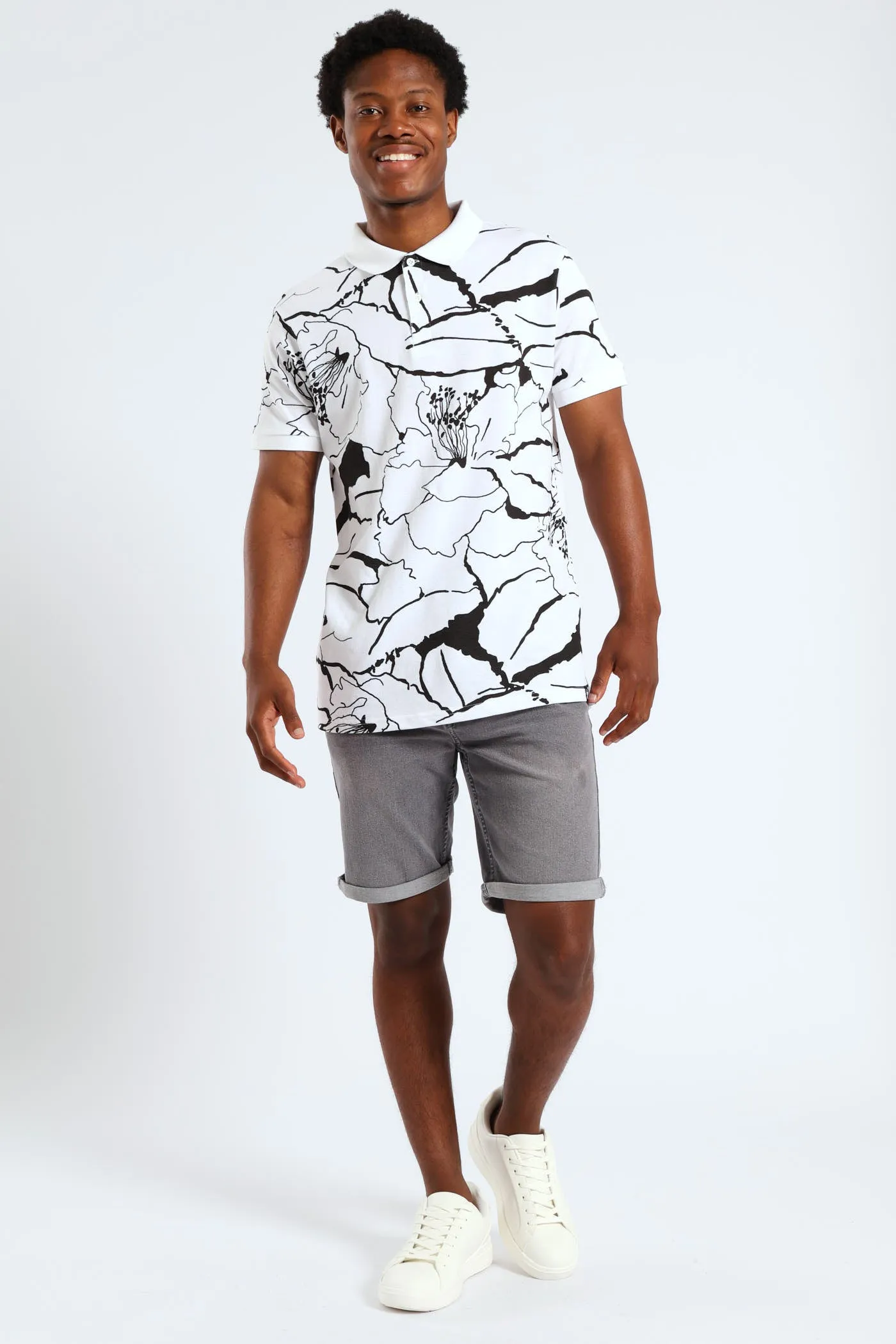 Basic Wash Denim Shorts - Grey sold by Edgars product image thumbnail 2