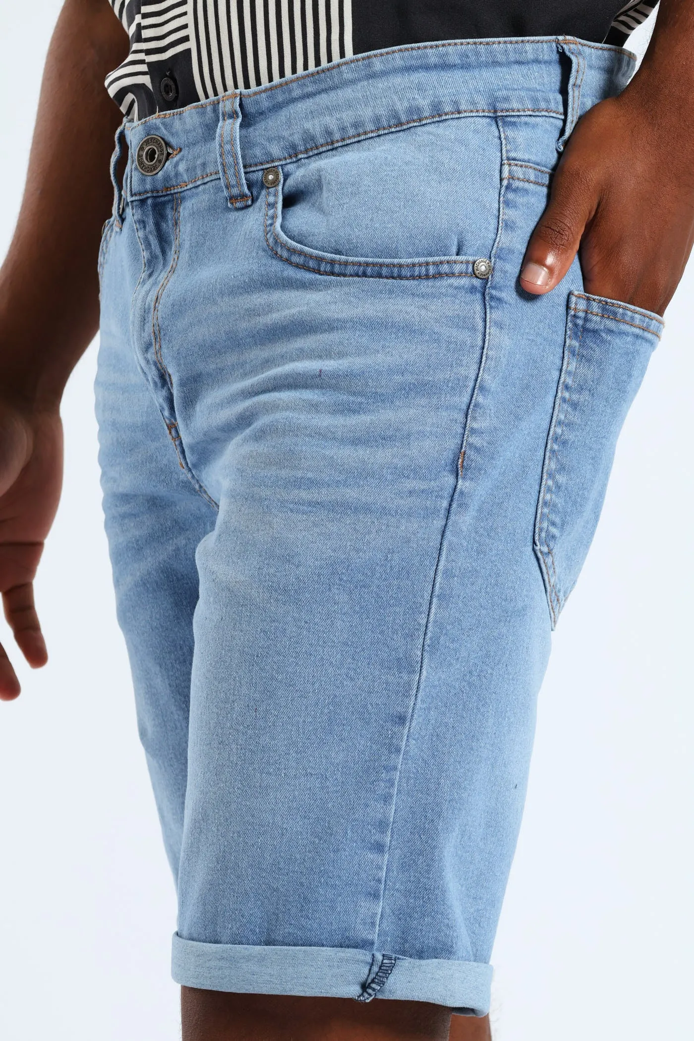 Basic Denim Short - Light Wash sold by Edgars product image thumbnail 3
