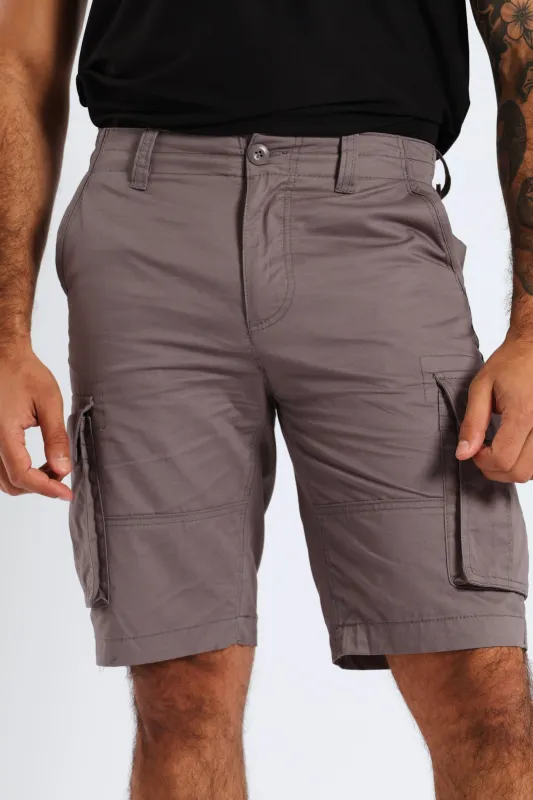 Cargo Bellows Short - Charcoal sold by Edgars