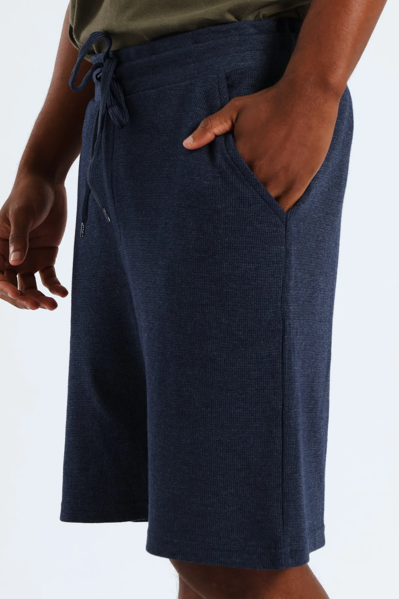 Waffle Shorts - Navy sold by Edgars product image thumbnail 3