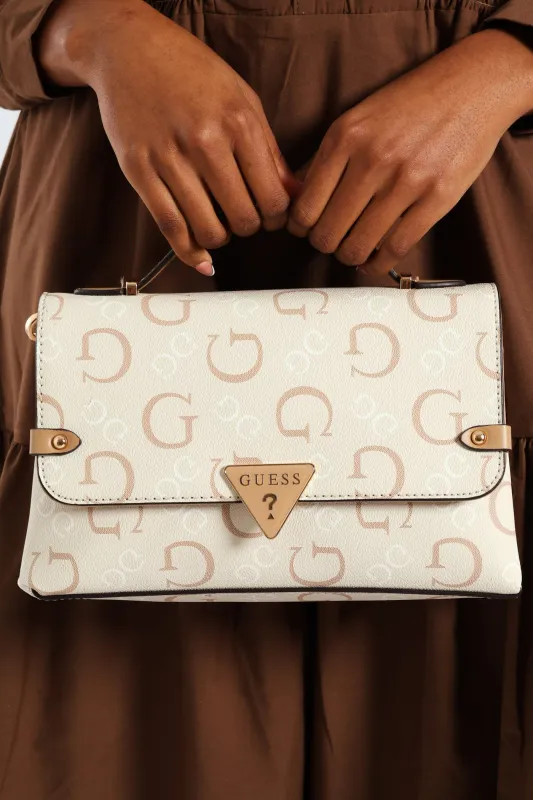 Marlena Top Handle Crossbody Bag - Caramel sold by Edgars