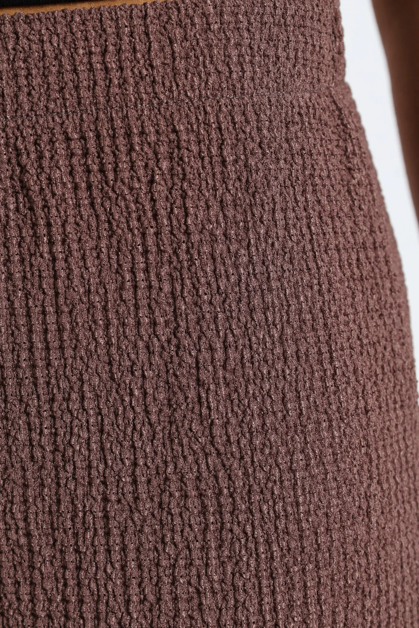 Crinkle Knit Wide Leg Pants - Taupe sold by Edgars product image thumbnail 5