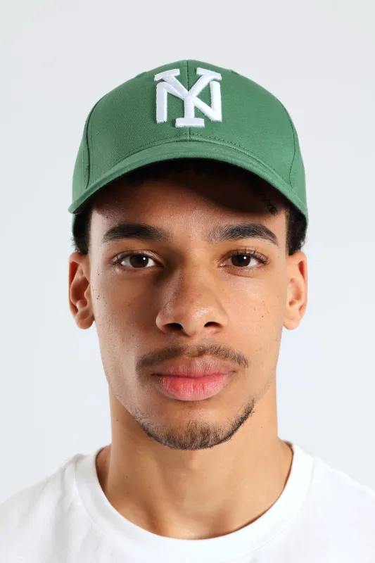 NY Tonal Embroidery Cap - Green sold by Edgars