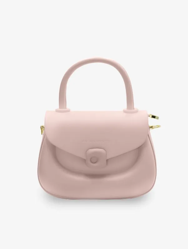 Florence Flap Bag With Top Handle - Light Pink sold by Edgars