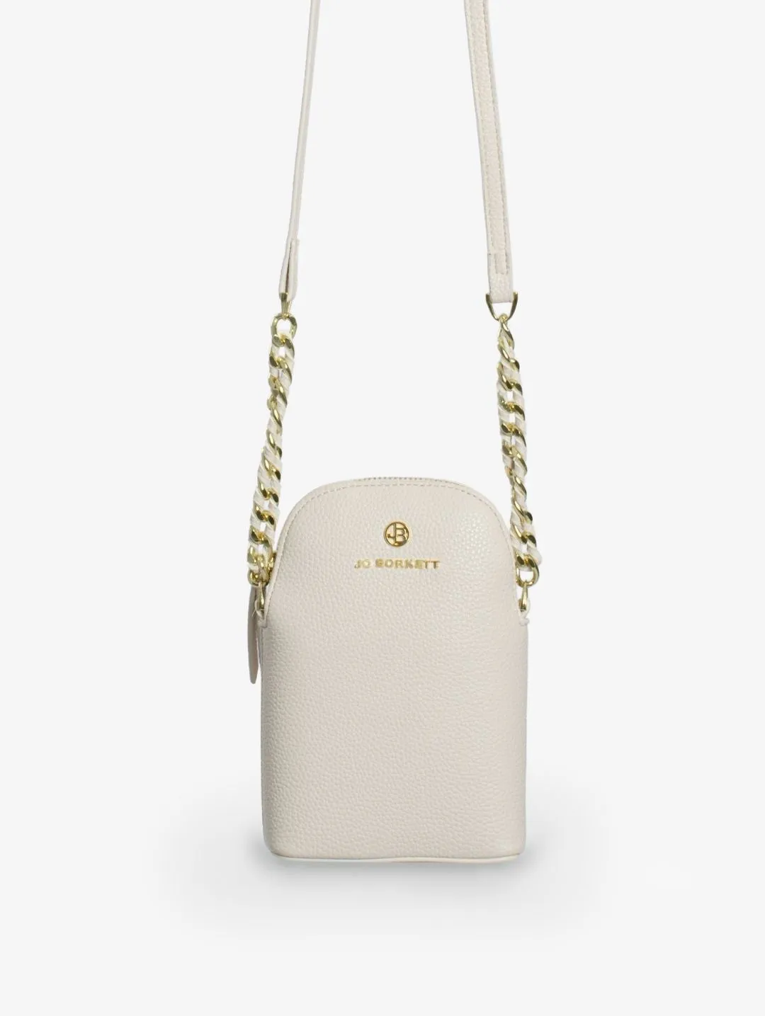 Alex Logo Cellphone Crossbody Pouch - Cream sold by Edgars