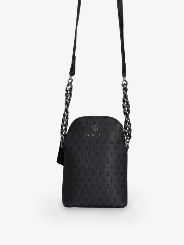 Alex Logo Crossbody Cellphone Pouch - Black sold by Edgars