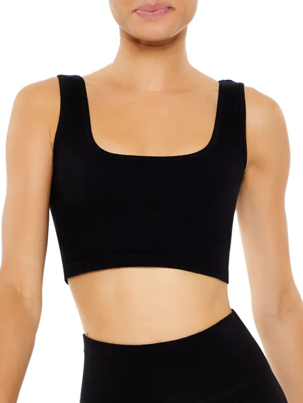 Active Longline Sport Bra - Black sold by Edgars