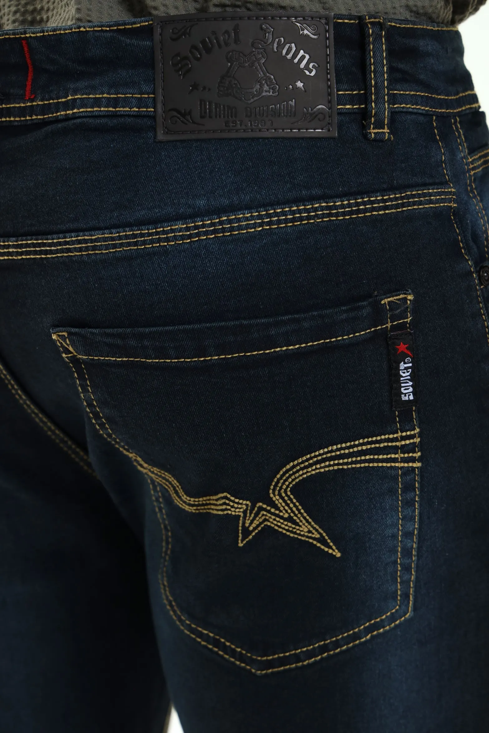 Cormac Slim Denim - Blue/Black sold by Edgars product image thumbnail 4