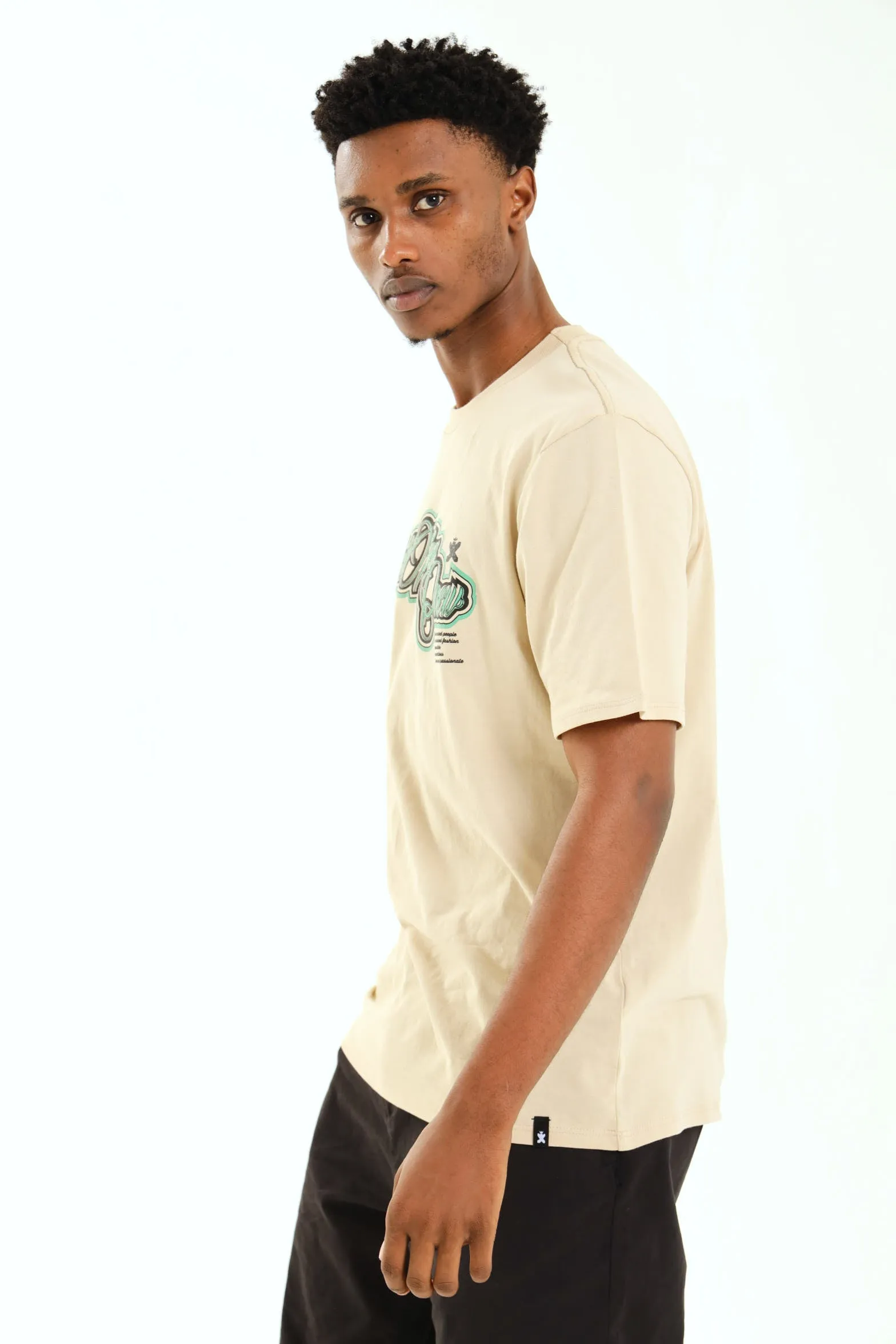 Chilled Nation Print Tee - Stone sold by Edgars product image thumbnail 3