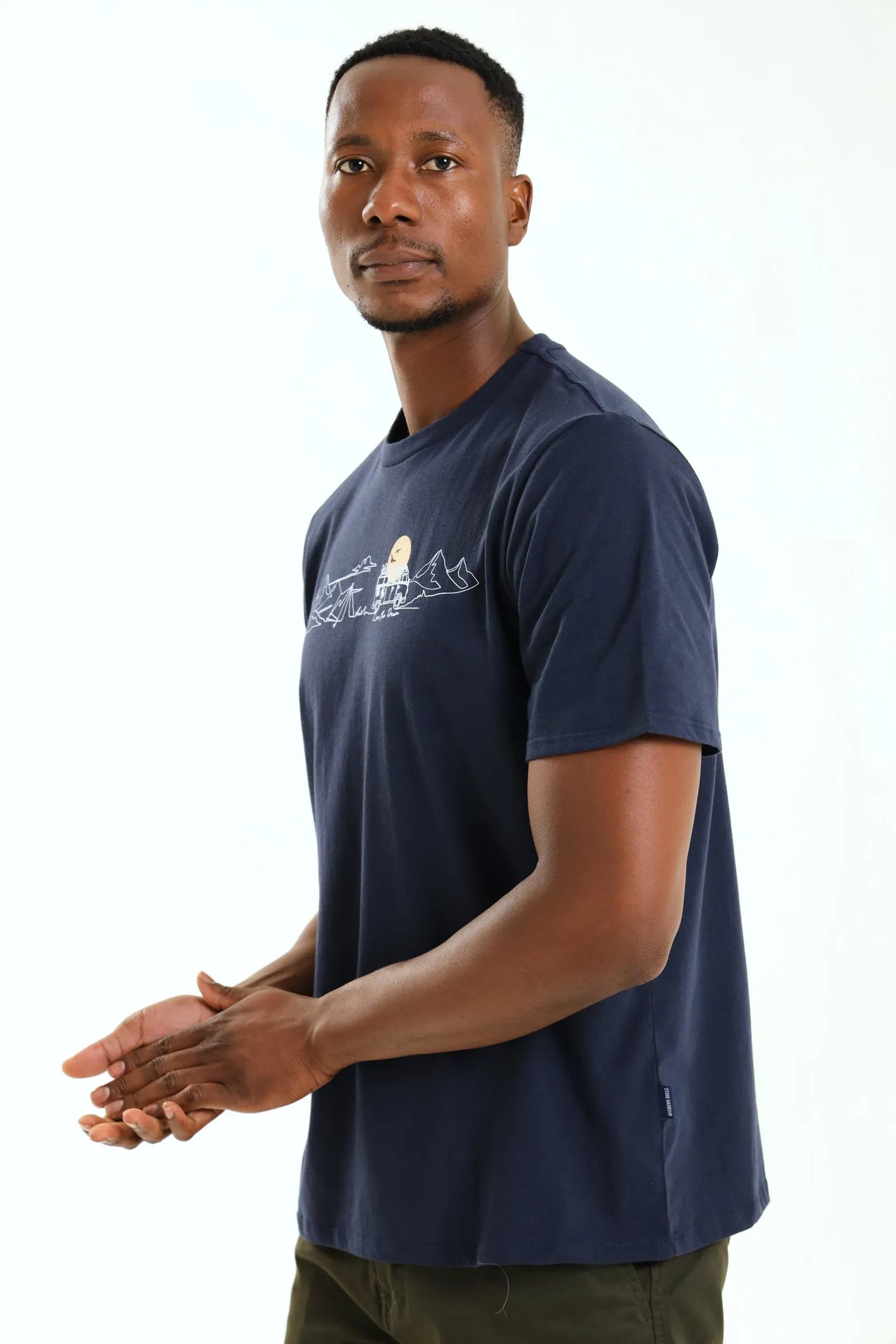 Camper Combi Tee - Navy sold by Edgars product image thumbnail 2