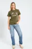 Enjoy Every Moment Foil Tee - Dark Fatigue sold by Edgars