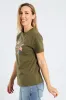 Enjoy Every Moment Foil Tee - Dark Fatigue sold by Edgars