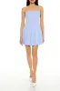 Fit & Flare Mini Length Tube Dress - Blue sold by Edgars