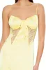 Spaghetti Strap Maxi Slip Dress - Yellow sold by Edgars