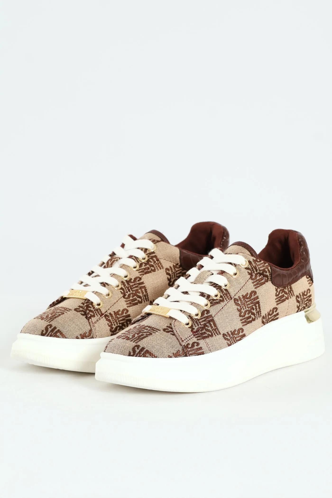 Glider Momgram Sneaker - Brown sold by Edgars