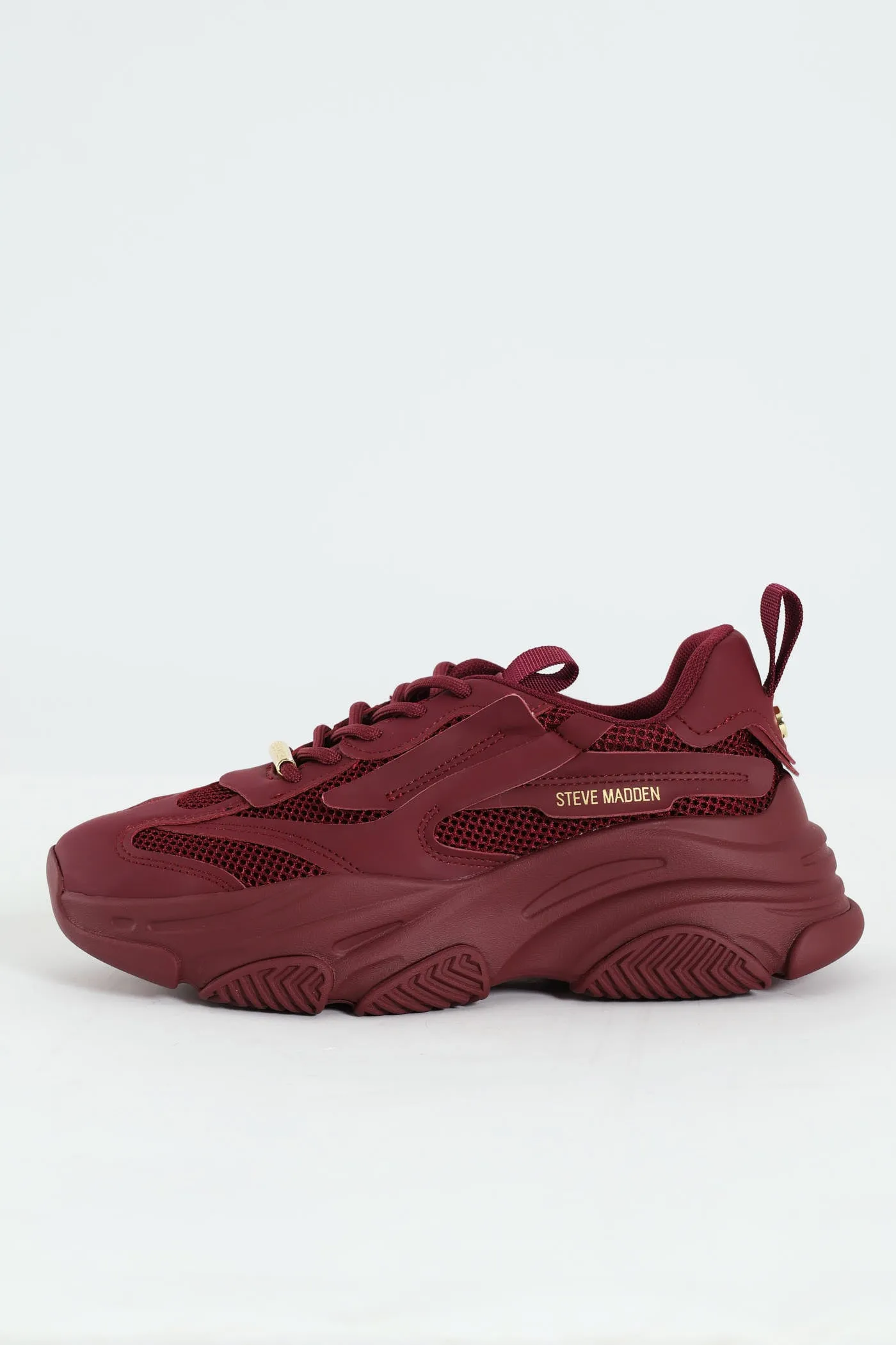 Possession Lace Up Chunky Sportie Sneaker - Wine sold by Edgars product image thumbnail 4