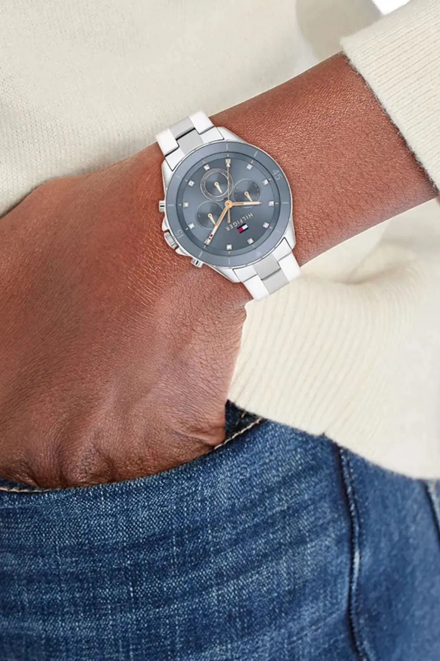 Mellie Blue Dial Watch - Silver sold by Edgars product image thumbnail 2