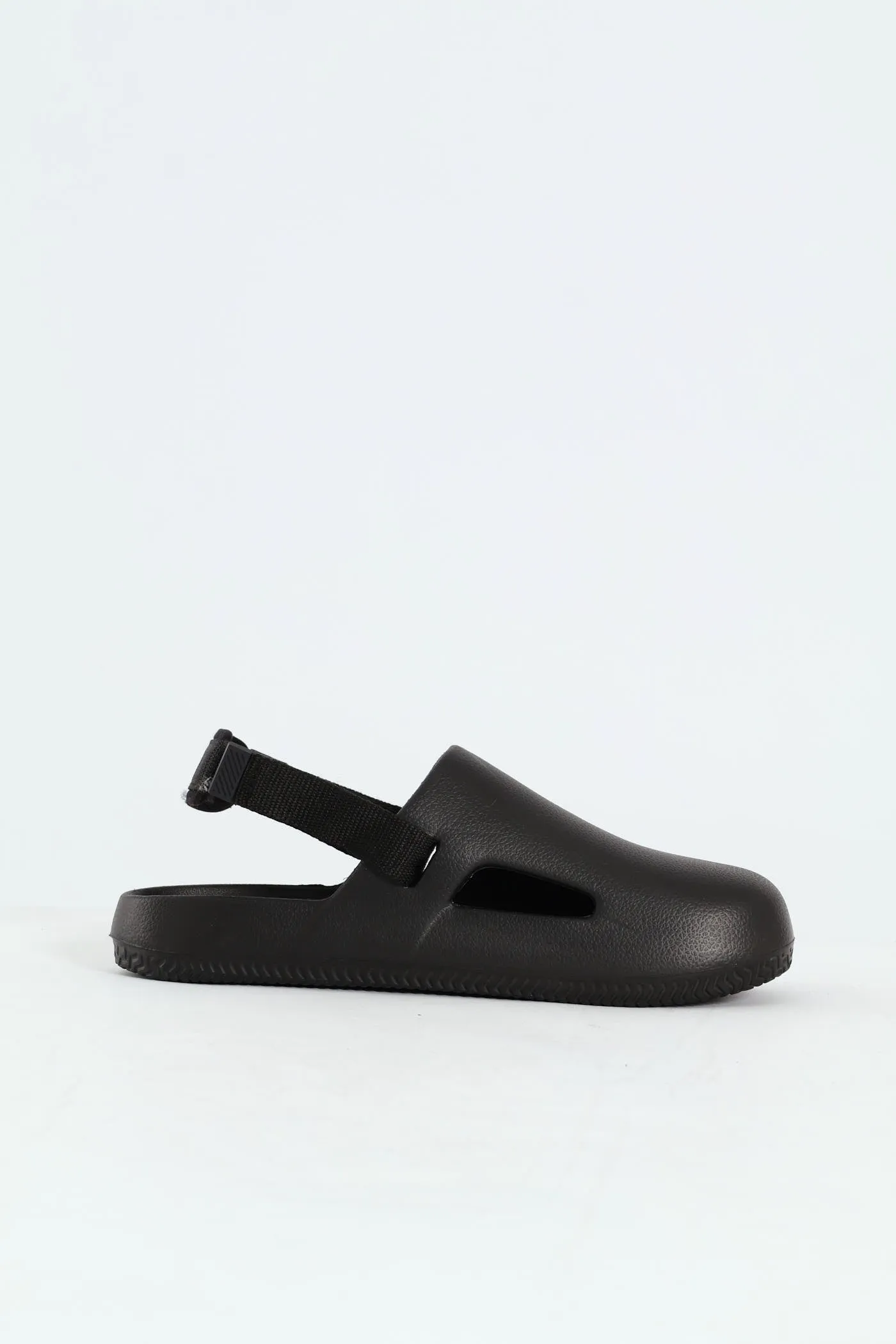 Closed Toe Moulded Clog With Backstrap - Black sold by Edgars product image thumbnail 3