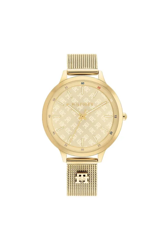 Iris Womens Stainless Steel Quartz Watch - Gold sold by Edgars