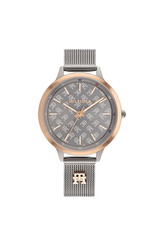 Iris Womens Stainless Steel Quartz Watch - Grey sold by Edgars 