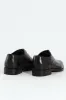 Leather Oxford Toe Cap Dress Shoe - Black sold by Edgars