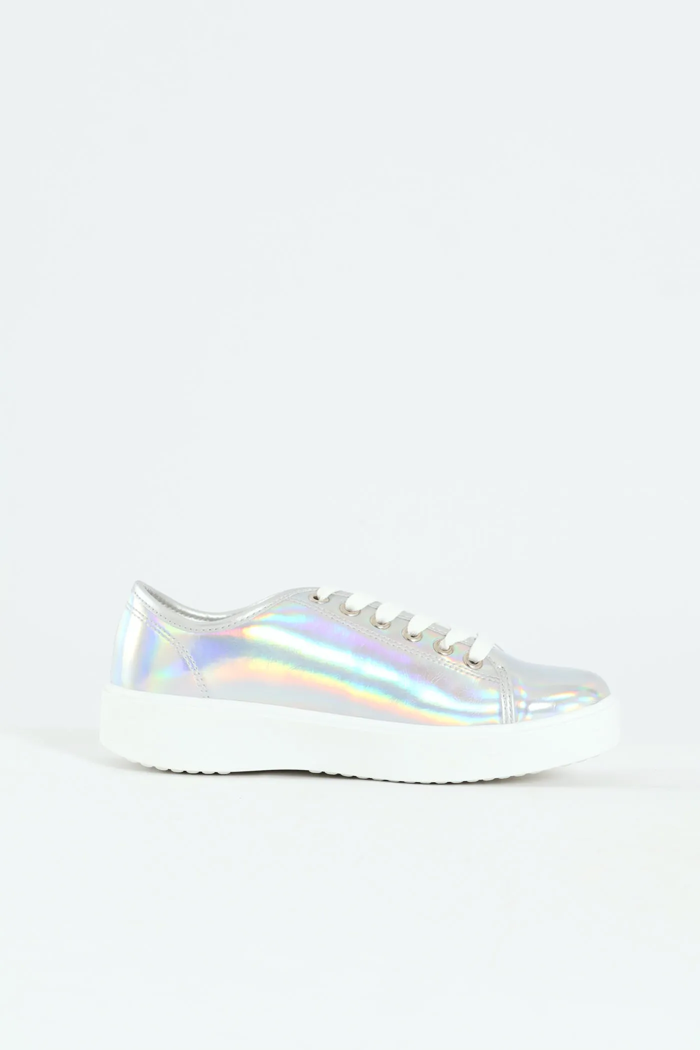 Flick Metallic Sneaker - Silver sold by Edgars product image thumbnail 2