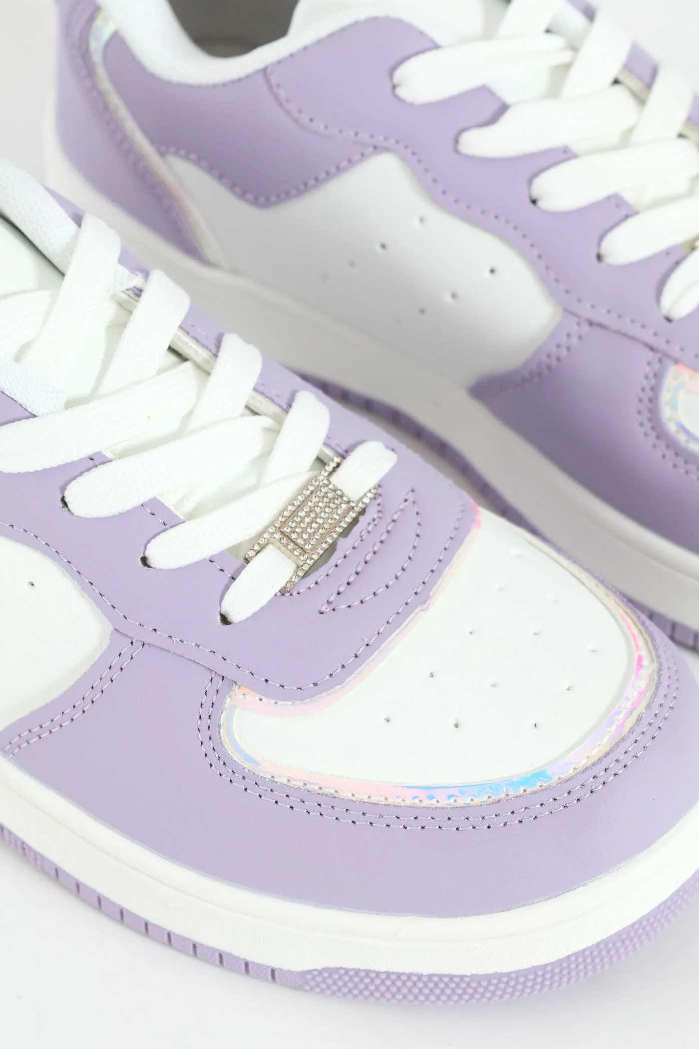 Girls Court Sneaker - Lilac sold by Edgars product image thumbnail 5