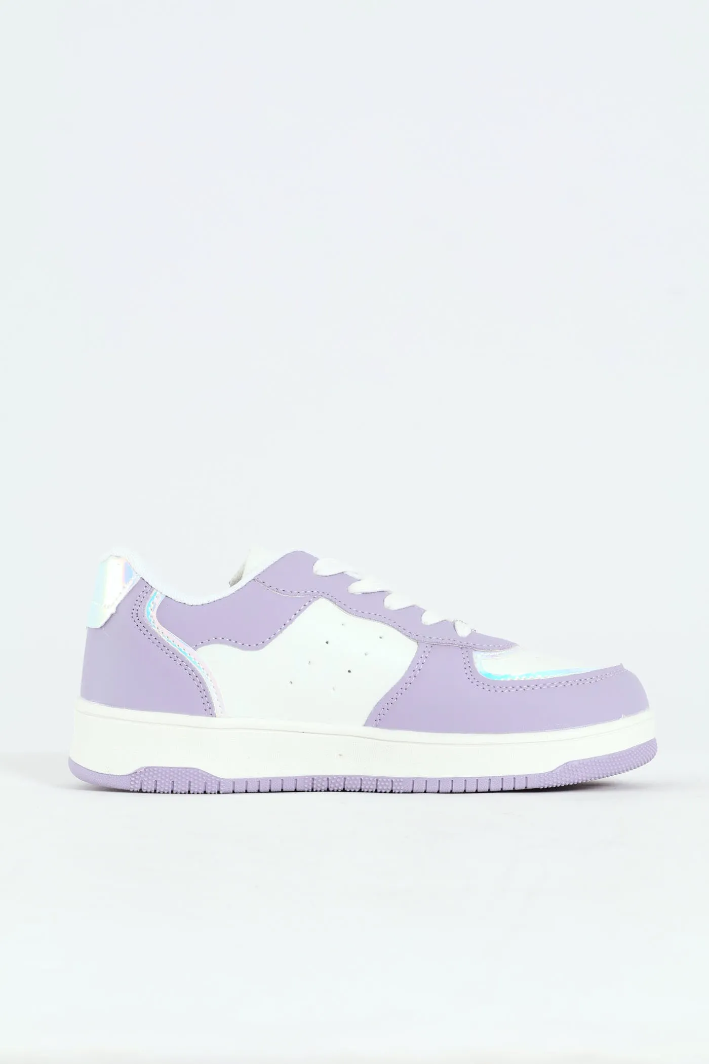 Girls Court Sneaker - Lilac sold by Edgars product image thumbnail 3