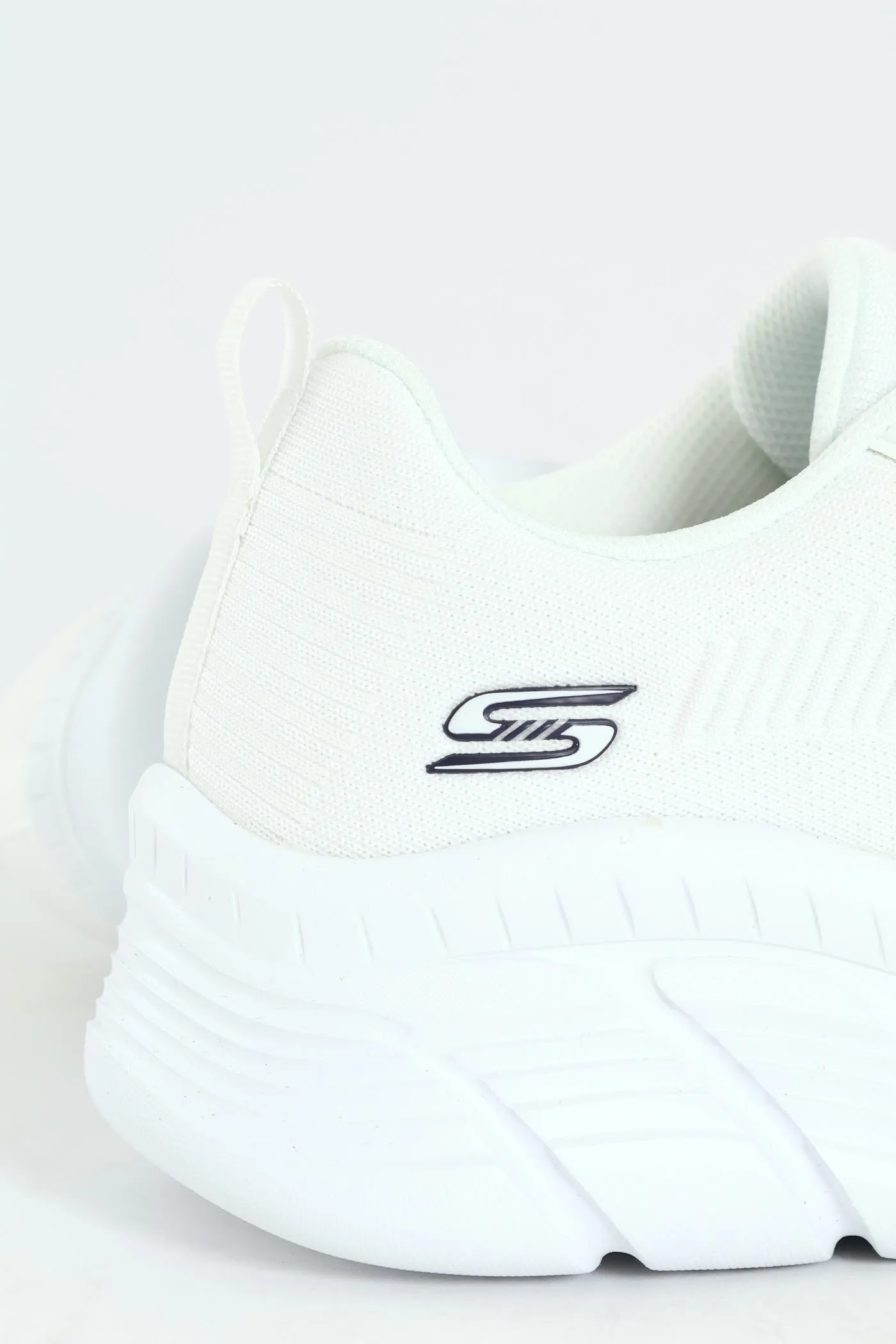 Bobs B Flex Hi Knit Lace Up Sneaker - White sold by Edgars product image thumbnail 5