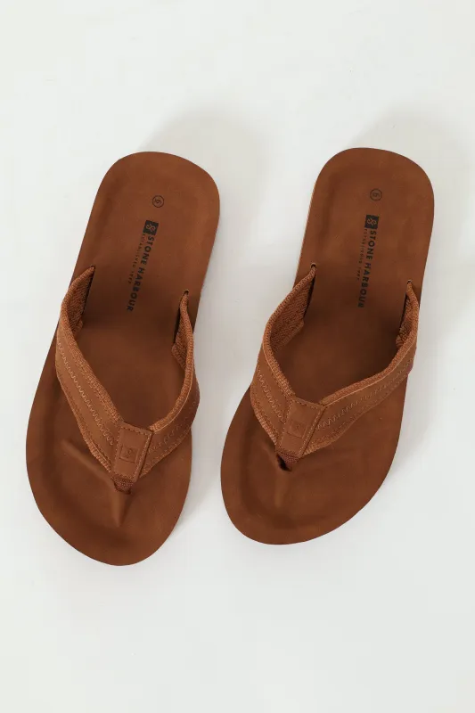 Pu Upper Wide Vamp - Tan sold by Edgars