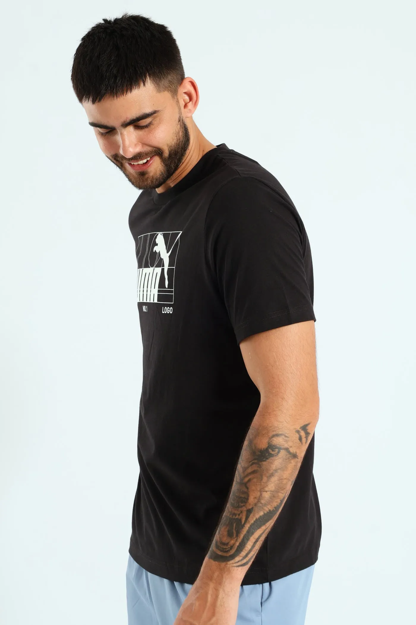 Graphic No.1 Logo Tee - Black sold by Edgars product image thumbnail 3