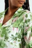 Button Through Jungle Linen Short Set - Multi sold by Edgars