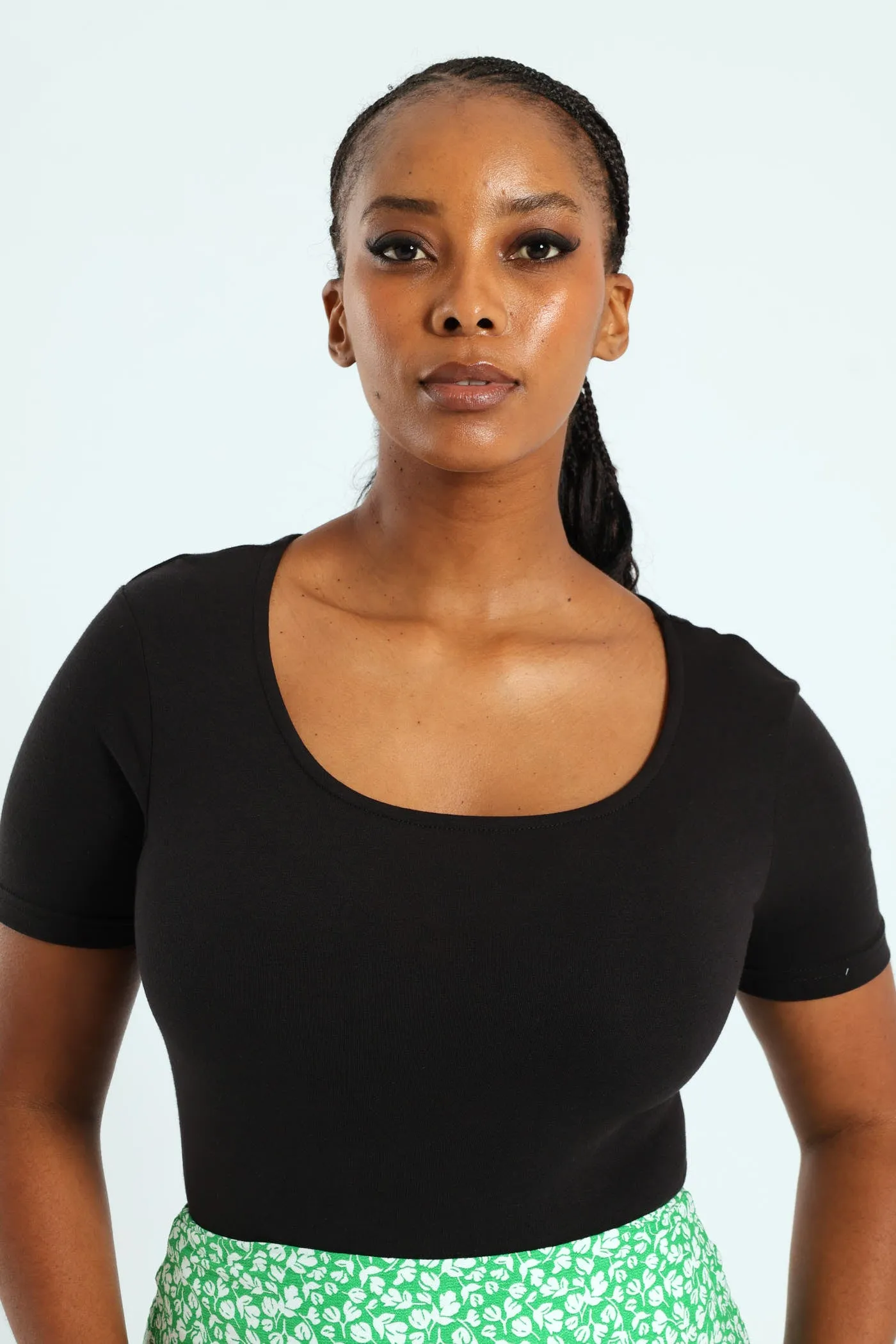 Scoop Neck Bodysuit - Black sold by Edgars product image thumbnail 3