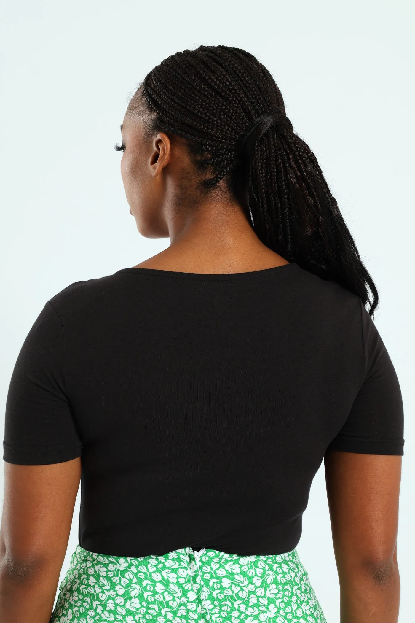 Scoop Neck Bodysuit - Black sold by Edgars product image thumbnail 2