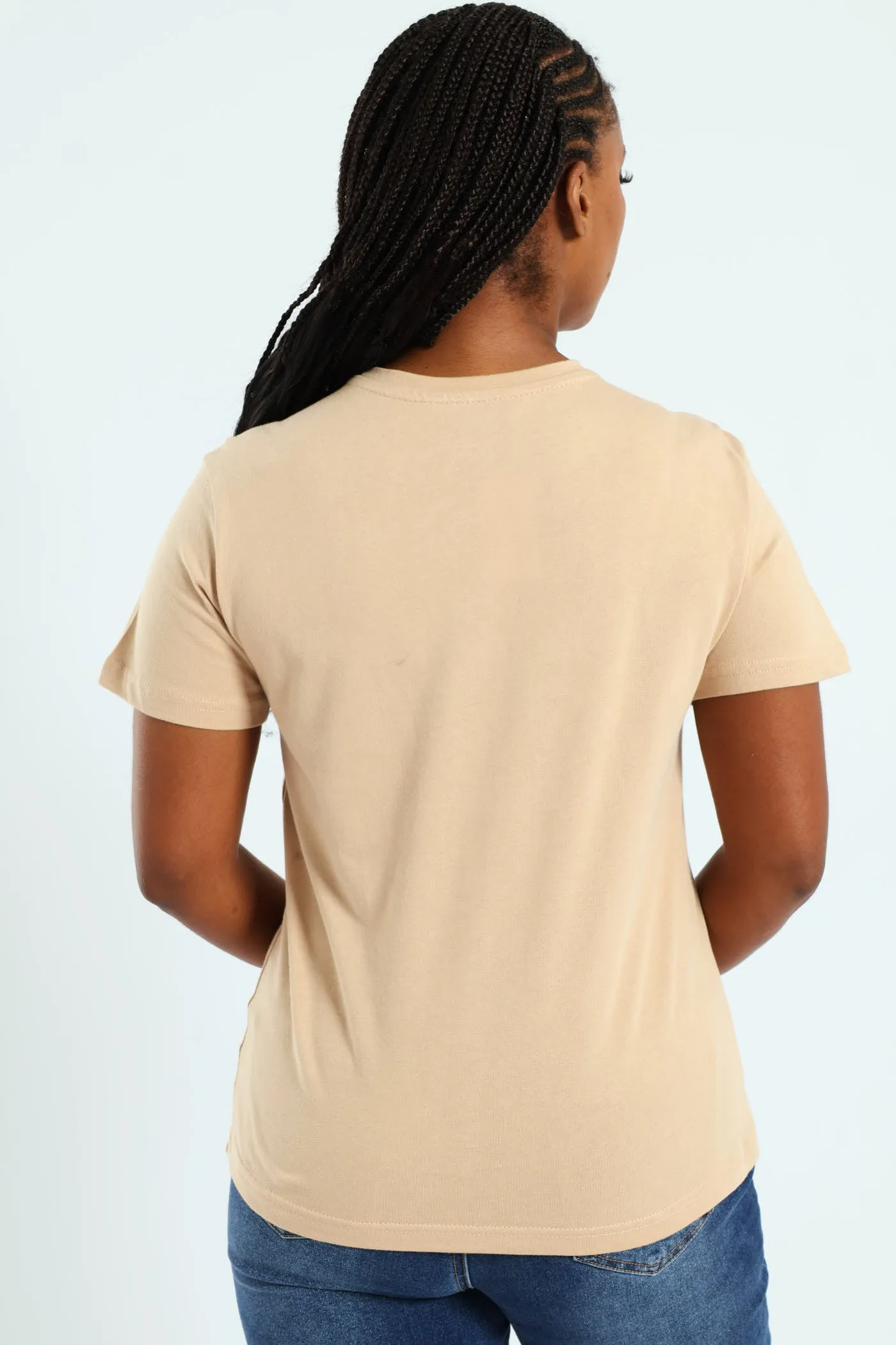 Stay Wild Leopard Frame Tee - Tan sold by Edgars product image thumbnail 4