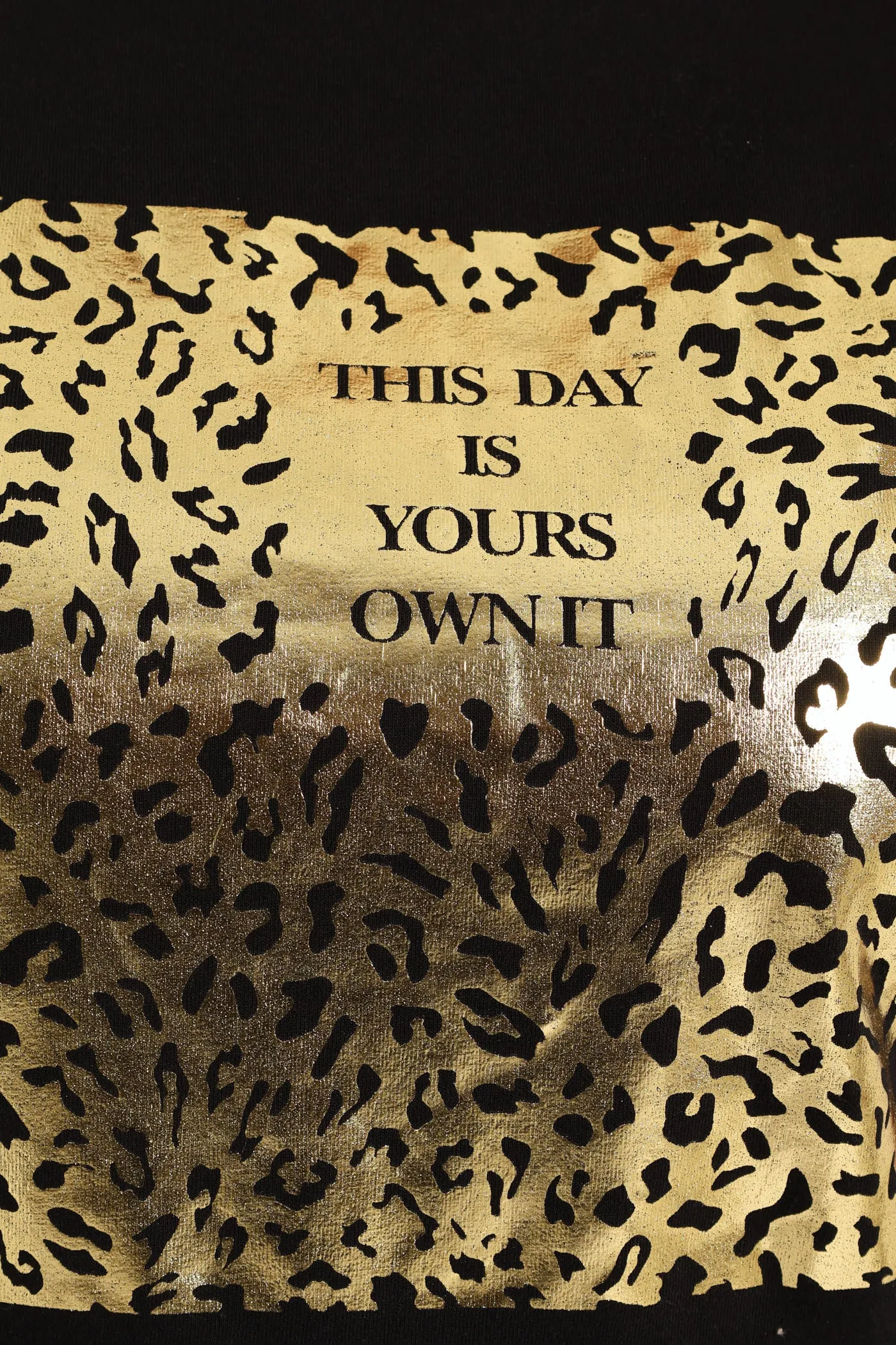 This Is Your Day Frame Foil Tee - Black sold by Edgars product image thumbnail 4