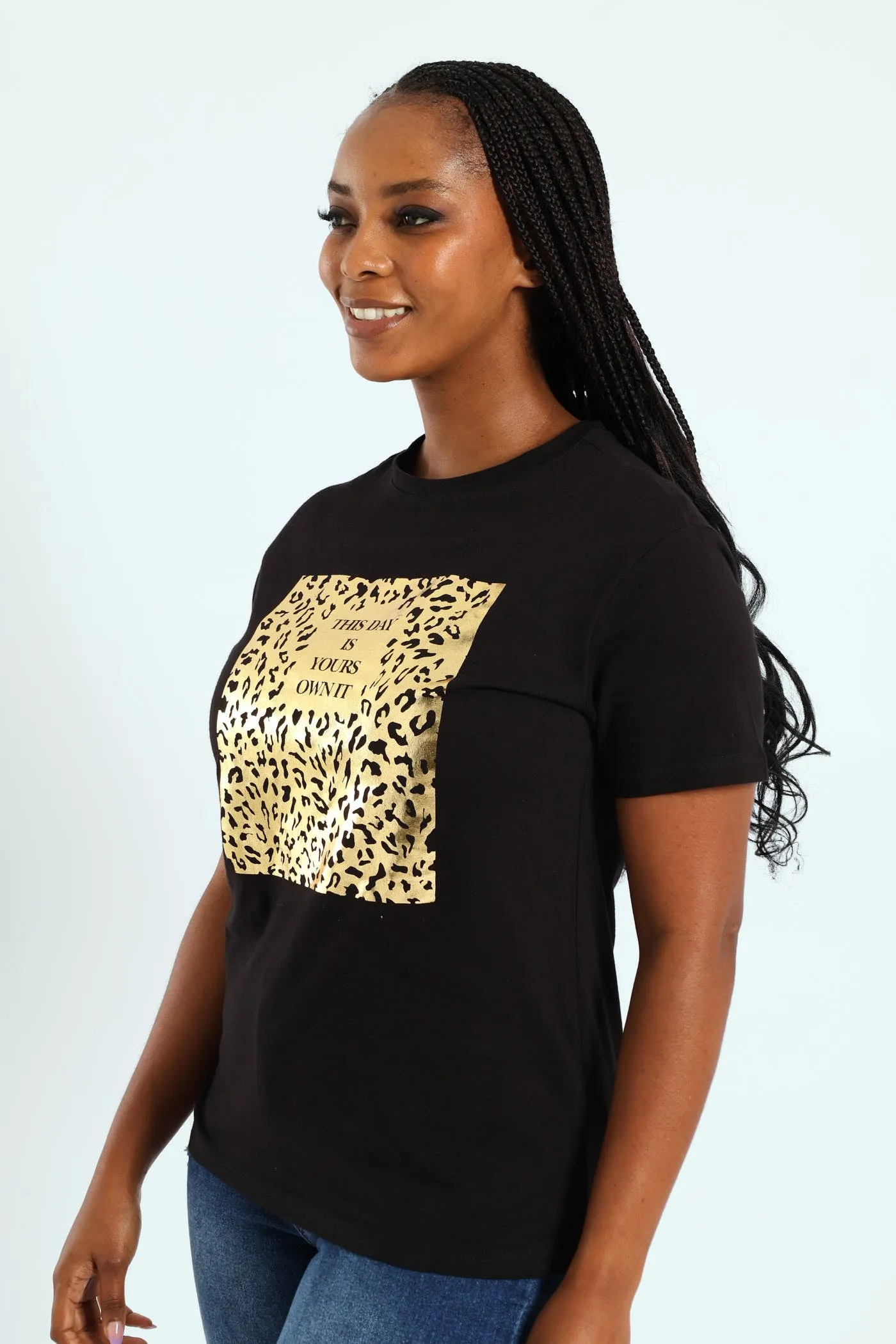 This Is Your Day Frame Foil Tee - Black sold by Edgars product image thumbnail 2