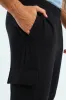 Cargo Jogger - Black sold by Edgars