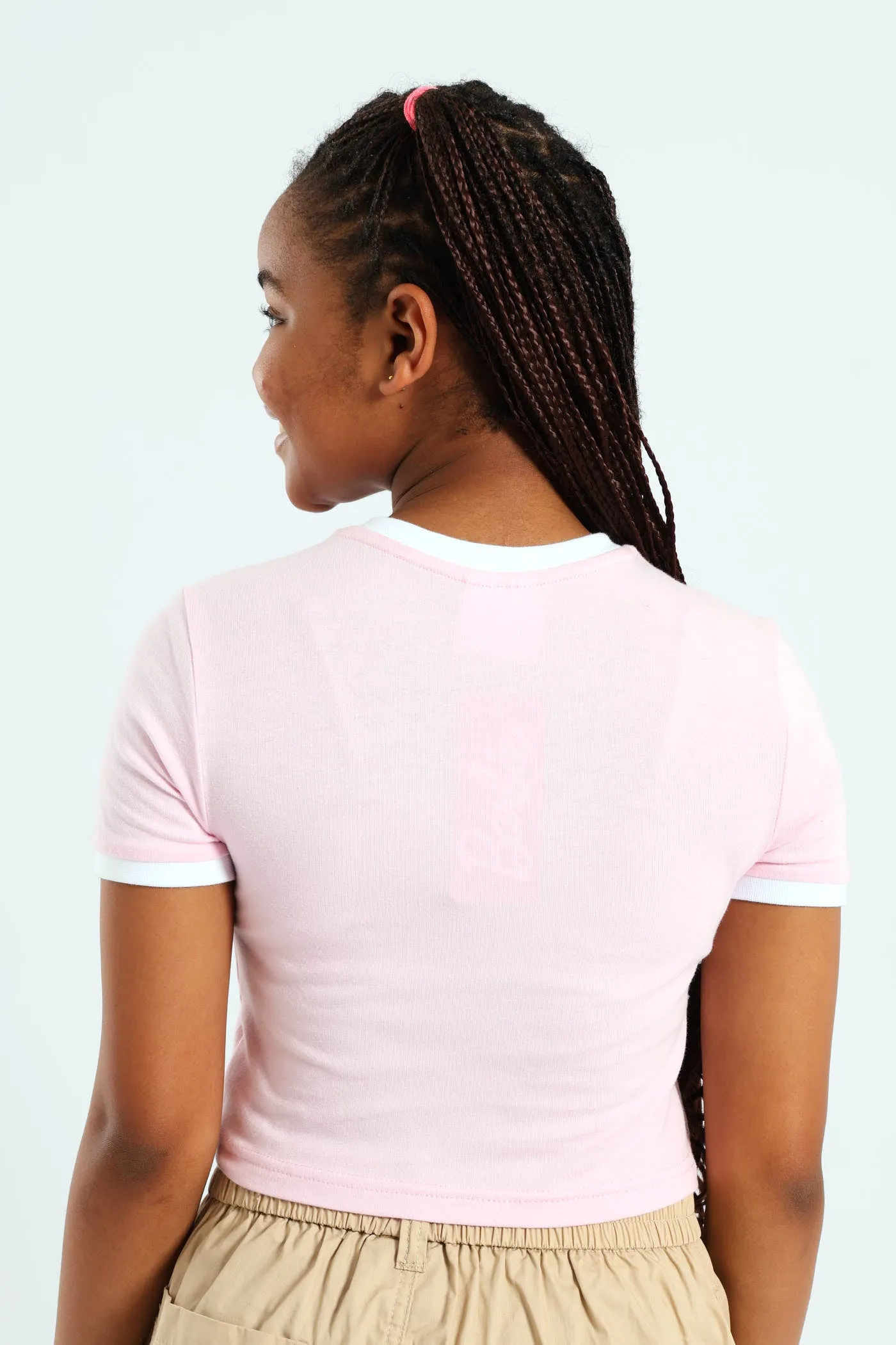 Girls Barbie Ringer Tee - Pink sold by Edgars product image thumbnail 5