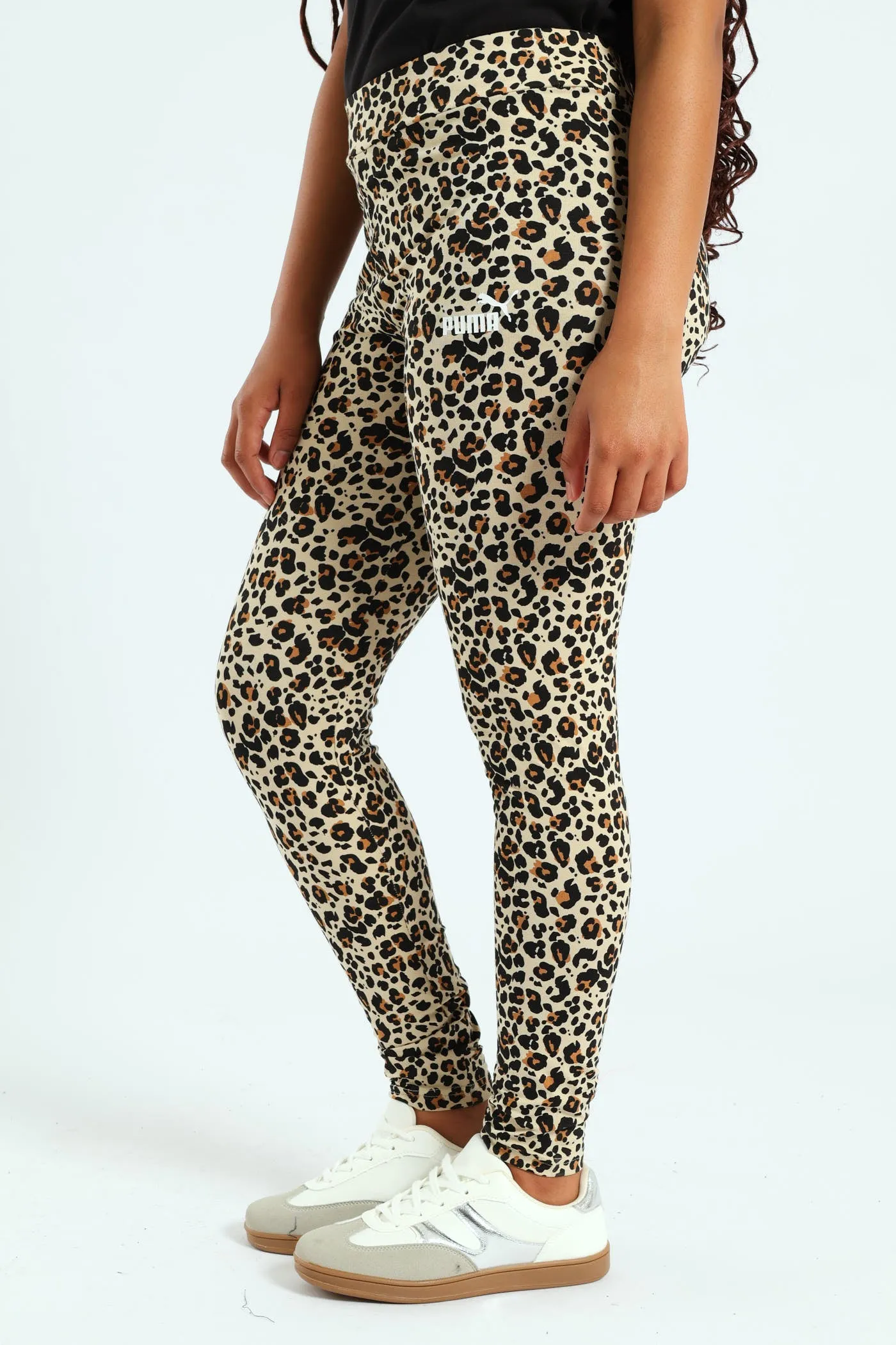 Animal Print Leggings - Toasted Nut sold by Edgars product image thumbnail 3