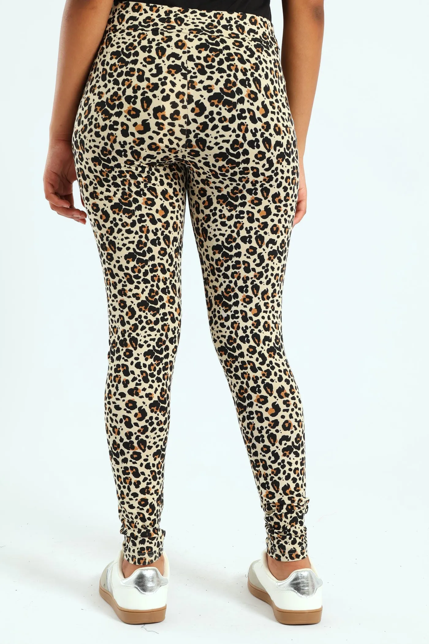 Animal Print Leggings - Toasted Nut sold by Edgars product image thumbnail 4