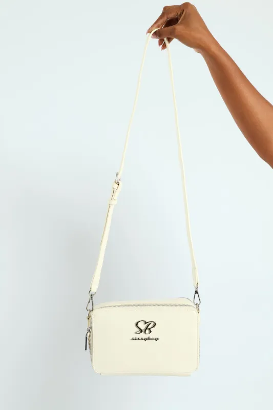 Camera Bag - Cream sold by Edgars