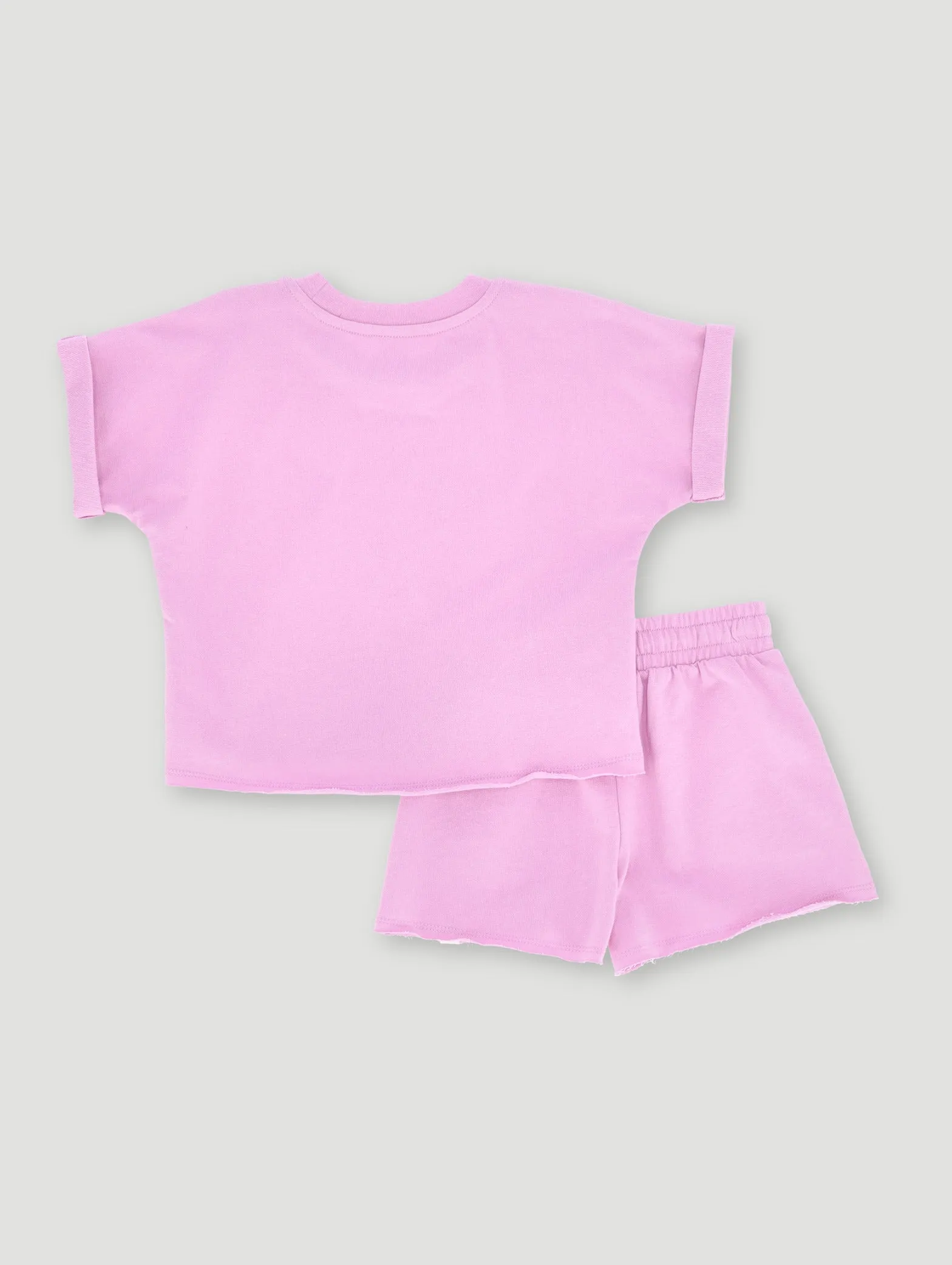 Pre-Girls Unbrushed Fleece Short & Top Set - Lilac sold by Edgars product image thumbnail 2