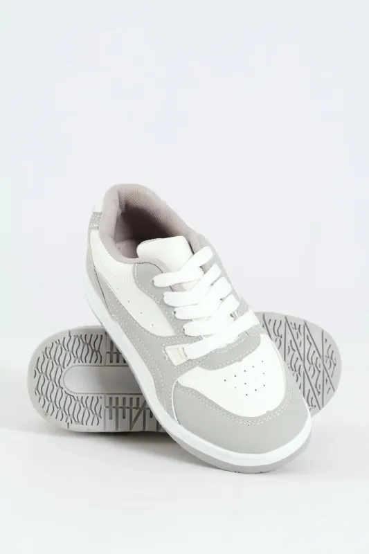 Boys Skate Sneaker - Grey sold by Edgars