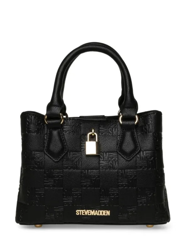 Bnotice Top Handle Bag - Black made by Steve Madden