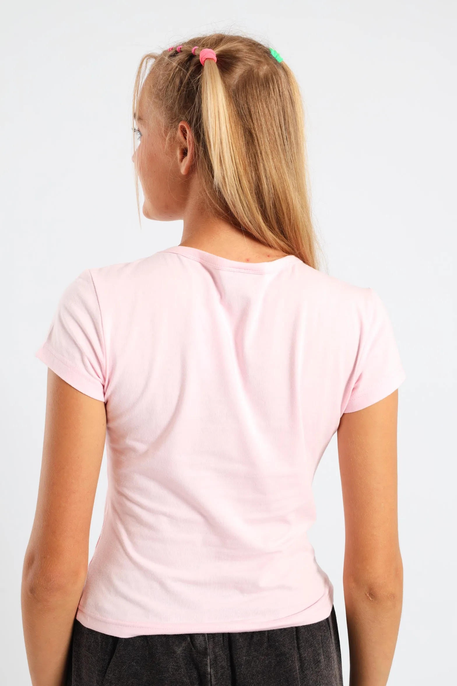 Girls Extra Regular Tee - Pink sold by Edgars product image thumbnail 4