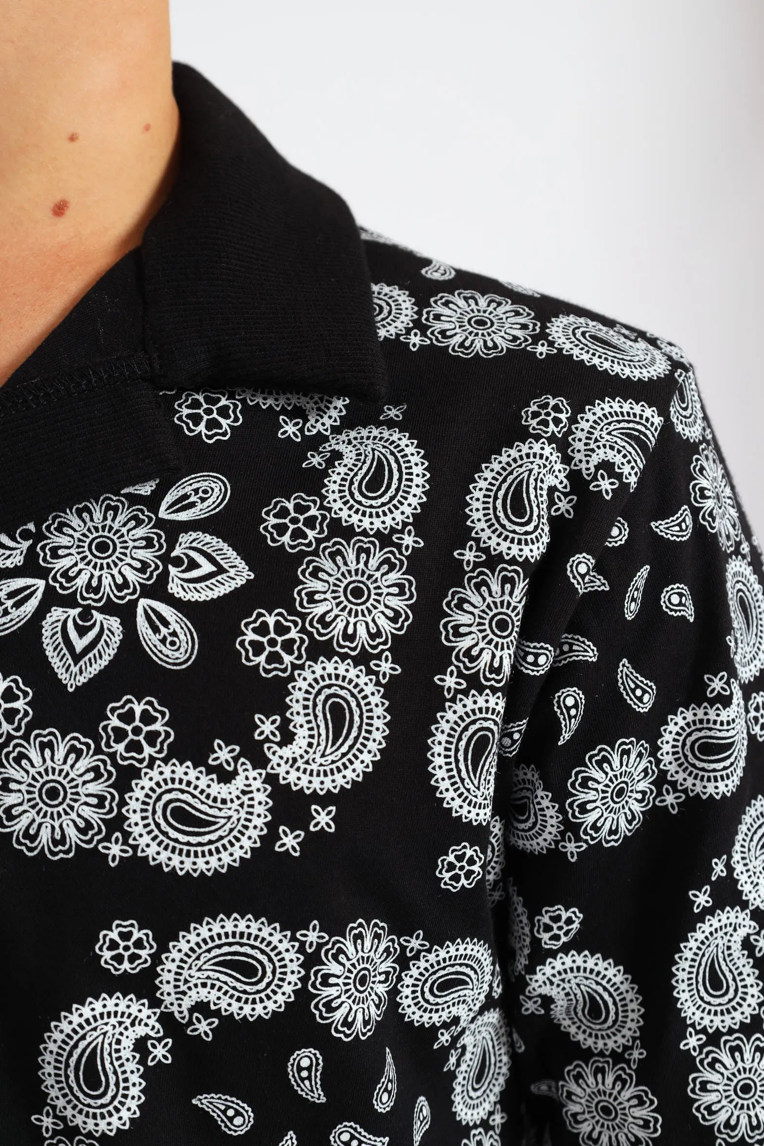 Boys Bandana Print Knit Shirt - Black sold by Edgars product image thumbnail 5